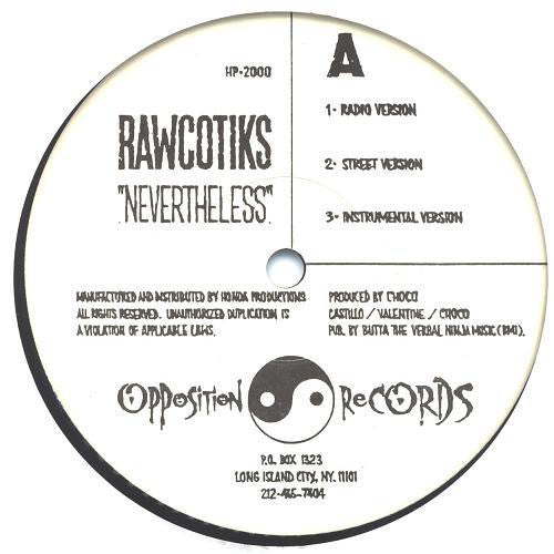 Rawcotiks ~ Nevertheless / Real Heads (Vinyl) - Djungel & Jazz