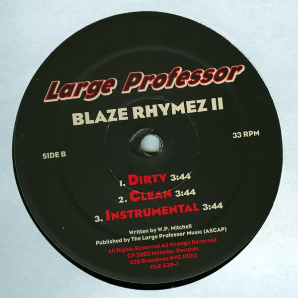 Large Professor ~ Radioactive (Vinyl) - Djungel & Jazz