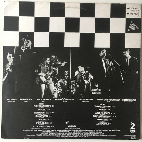 The Selecter ~ Too Much Pressure (Vinyl) - Djungel & Jazz