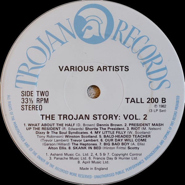 Various : The Trojan Story: Volume Two (3xLP, Blu + Box, Album, Comp, Ltd)