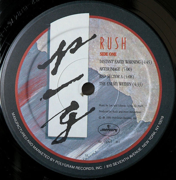 Rush ~ Grace Under Pressure (Vinyl) - Djungel & Jazz