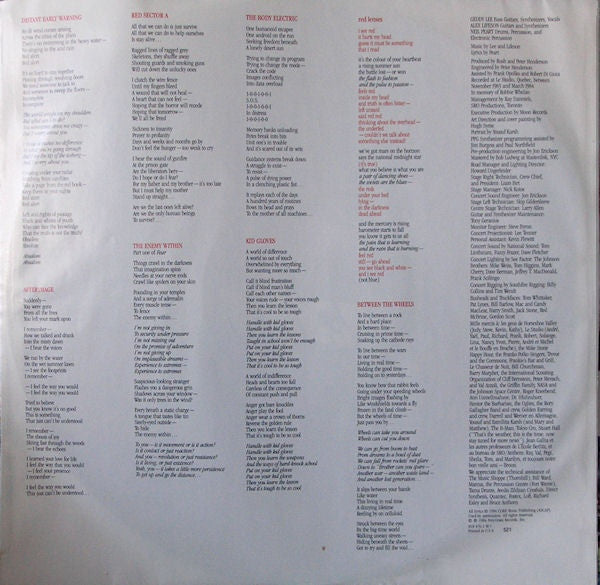 Rush ~ Grace Under Pressure (Vinyl) - Djungel & Jazz