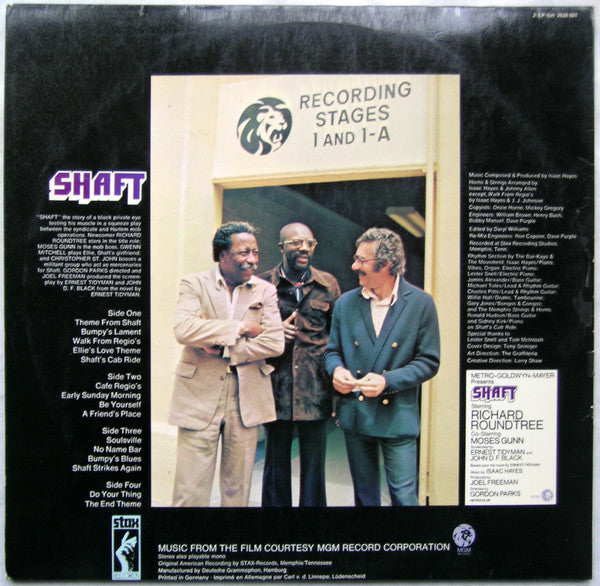 Isaac Hayes : Shaft (2xLP, Album, RP, Gat)