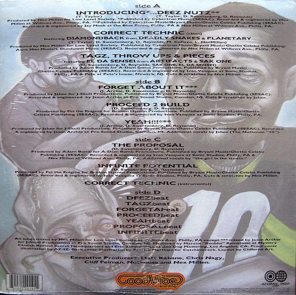 Nuthouse* : Deez Nutz (The EP) (2x12", EP)