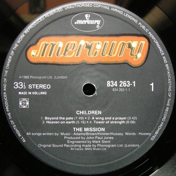 The Mission ~ Children (Vinyl) - Djungel & Jazz
