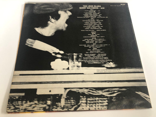 Barry Goldberg ~ Two Jews Blues (Vinyl) - Djungel & Jazz