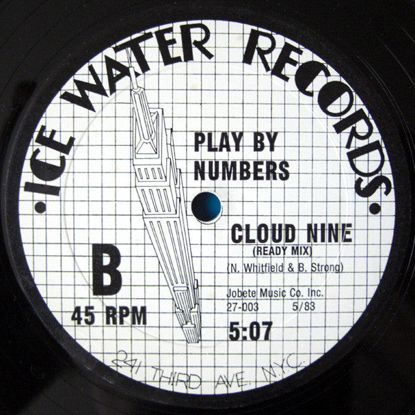 Play By Numbers : Cloud Nine (12")