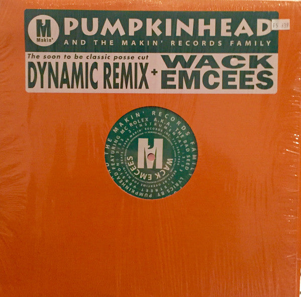 Pumpkinhead : Dynamic Remix + Wack Emcees (12", Promo)