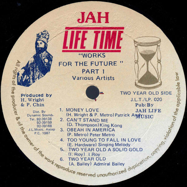 Various : Jah Life Time Presents Works For The ... Future Part 1 (LP, Comp)