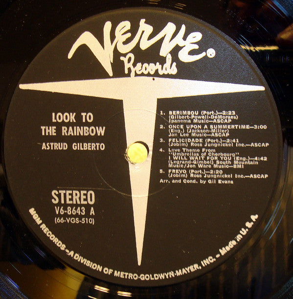 Astrud Gilberto ~ Look To The Rainbow (Vinyl) - Djungel & Jazz