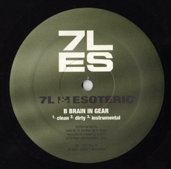 7L & Esoteric : Jealous Over Nothing (12")