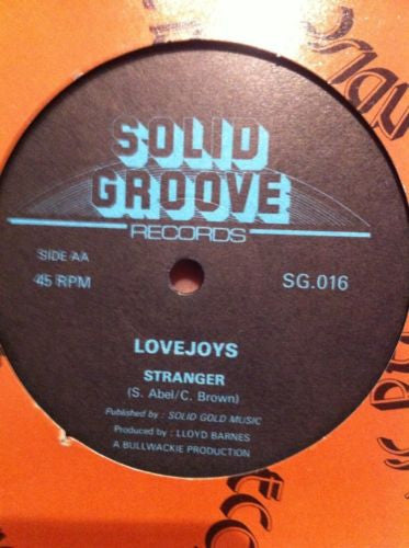 Love Joys : Let Me Rock You / Stranger (12")