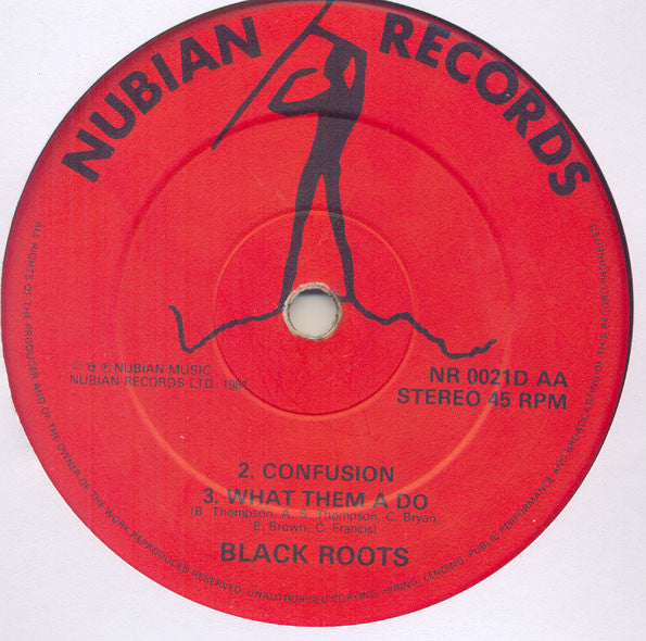 Black Roots ~ Chanting For Freedom (Vinyl) - Djungel & Jazz