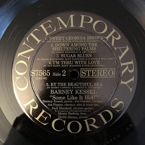 Barney Kessel ~ Some Like It Hot (Vinyl) - Djungel & Jazz