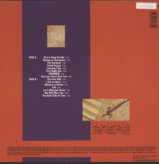 Eric Serra ~ Nikita (Bande Originale Du Film De Luc Besson) (Vinyl) - Djungel & Jazz