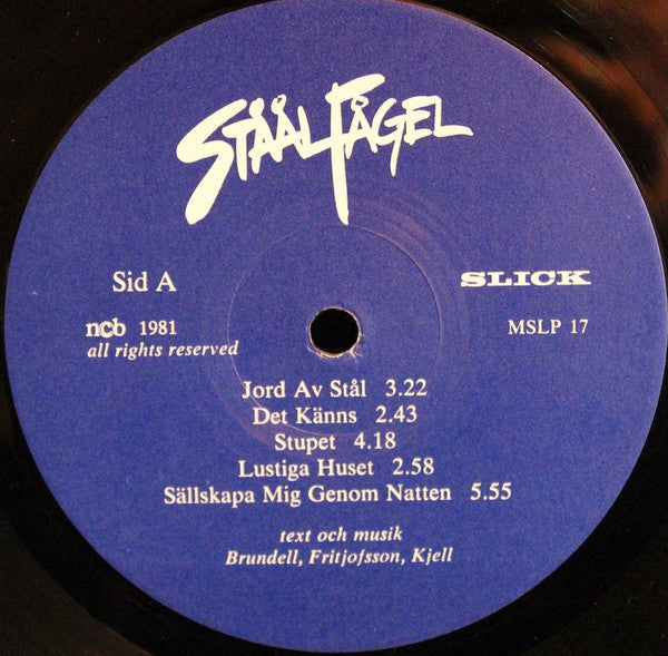 Ståålfågel ~ Sällskapa Mig Genom Natten (Vinyl) - Djungel & Jazz