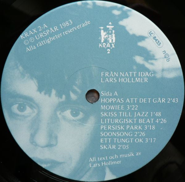 Lars Hollmer ~ Från Natt Idag (Vinyl) - Djungel & Jazz