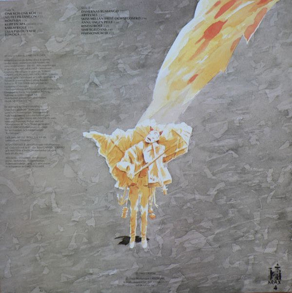 Lars Hollmer ~ Tonöga (Vinyl) - Djungel & Jazz