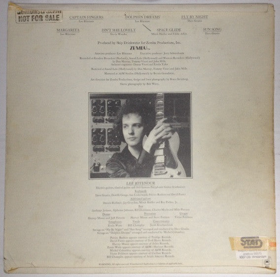 Lee Ritenour ~ Captain Fingers (Vinyl) - Djungel & Jazz