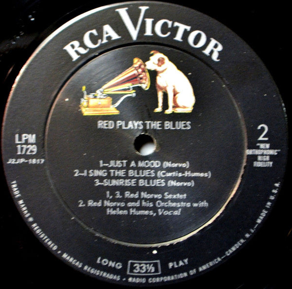 Red Norvo ~ Red Plays The Blues (Vinyl) - Djungel & Jazz