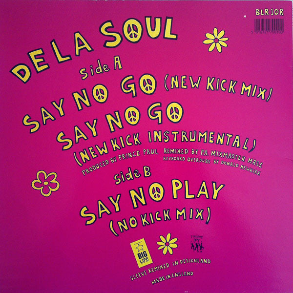 De La Soul ~ Say No Go (Vinyl) - Djungel & Jazz