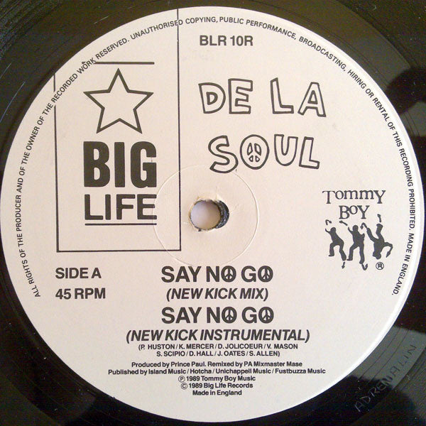 De La Soul ~ Say No Go (Vinyl) - Djungel & Jazz