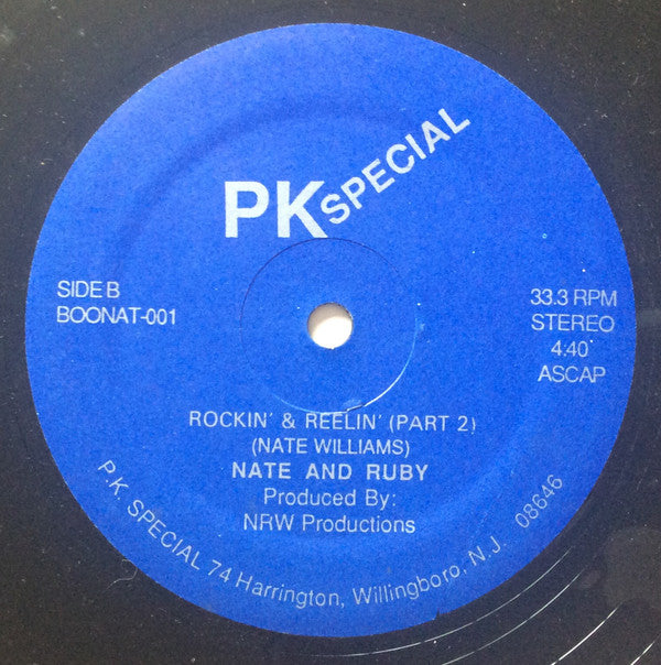Nate* and Ruby* : Rockin' & Reelin' (12")