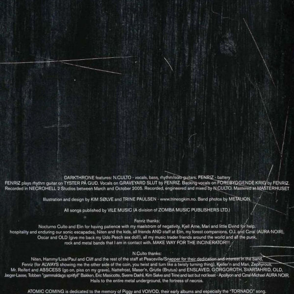 Darkthrone ~ The Cult Is Alive (Vinyl) - Djungel & Jazz