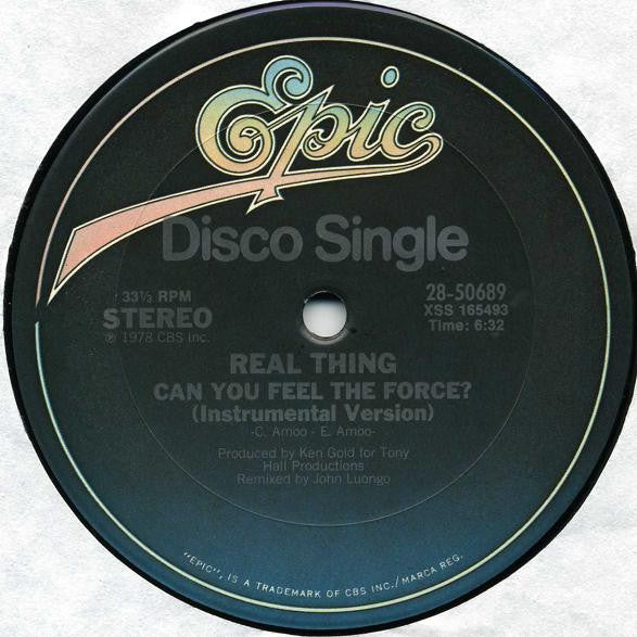 Real Thing ~ Can You Feel The Force? (Vinyl) - Djungel & Jazz