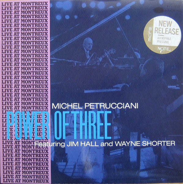 Michel Petrucciani ~ Power Of Three (Vinyl) - Djungel & Jazz