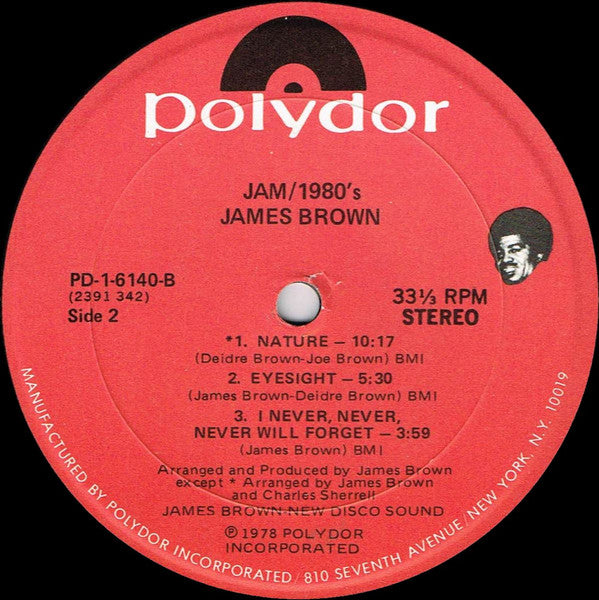 James Brown ~ Jam/1980's (Vinyl) - Djungel & Jazz