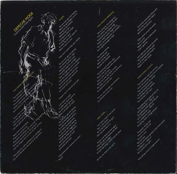 Depeche Mode ~ Construction Time Again (Vinyl) - Djungel & Jazz