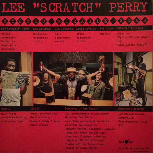 Lee Perry And The Majestics (3) : Mystic Miracle Star (LP, Album)