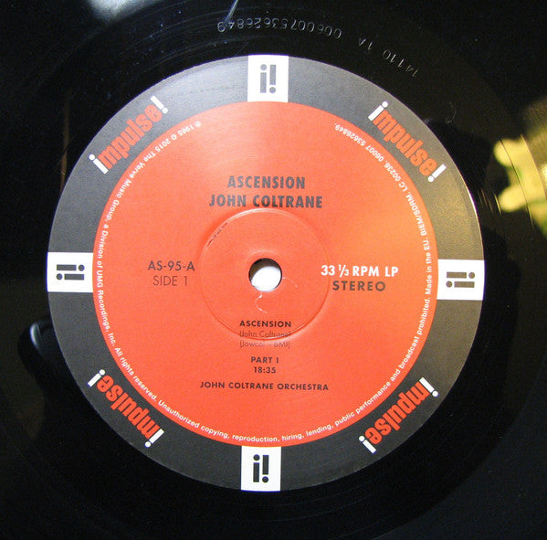 John Coltrane ~ Ascension (Vinyl) - Djungel & Jazz