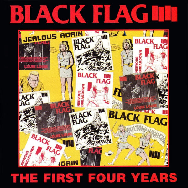 Black Flag ~ The First Four Years (Vinyl) - Djungel & Jazz