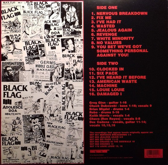 Black Flag ~ The First Four Years (Vinyl) - Djungel & Jazz