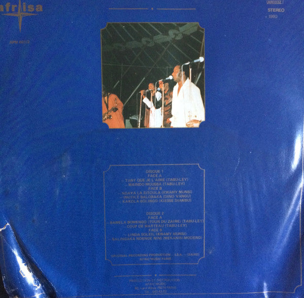 Tabu Ley Rochereau ~ Rythme Soum Gueye (Vinyl) - Djungel & Jazz