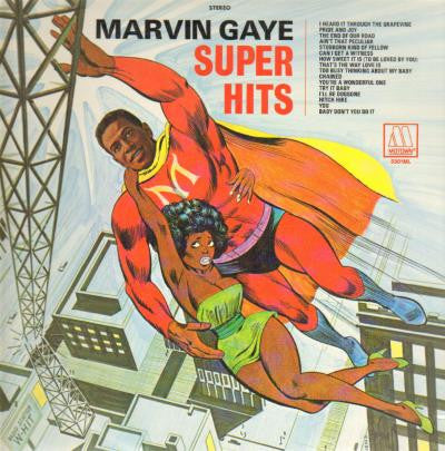 Marvin Gaye : Super Hits (LP, Comp, RE)