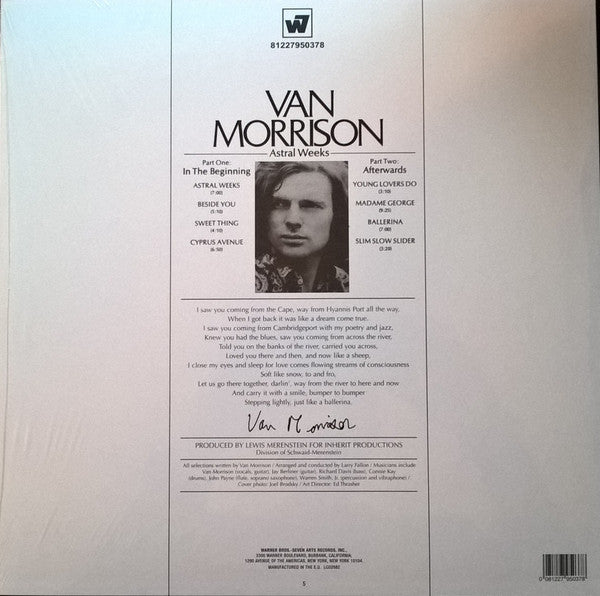 Van Morrison ~ Astral Weeks (Vinyl) - Djungel & Jazz