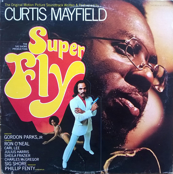 Curtis Mayfield : Super Fly (LP, Album, Son)
