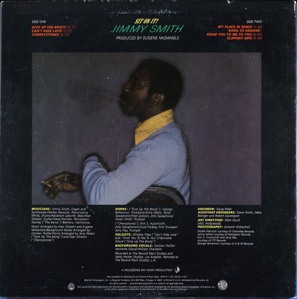 Jimmy Smith ~ Sit On It! (Vinyl) - Djungel & Jazz