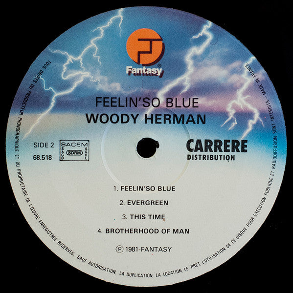 Woody Herman ~ Feelin' So Blue (Vinyl) - Djungel & Jazz