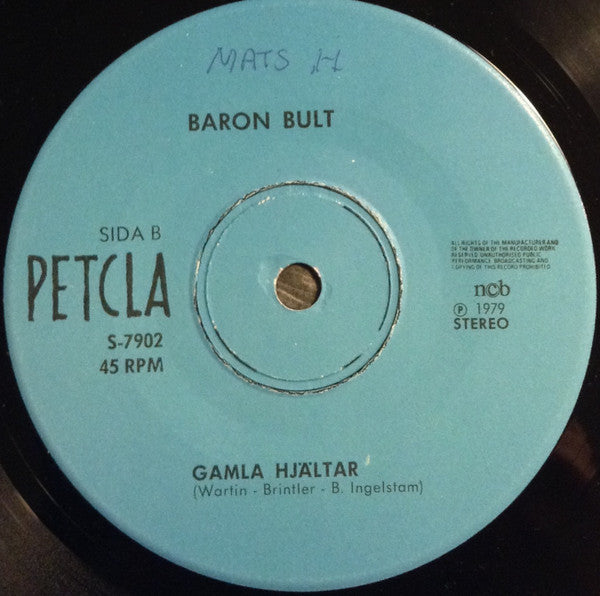 Baron Bult ~ 75 Ton stål / Gamla Hjältar (Vinyl) - Djungel & Jazz