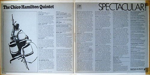 The Chico Hamilton Quintet ~ Spectacular! (Vinyl) - Djungel & Jazz