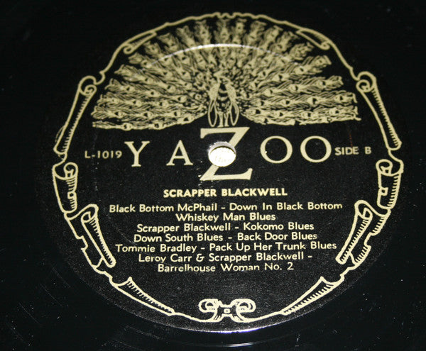 Scrapper Blackwell ~ The Virtuoso Guitar Of Scrapper Blackwell (Vinyl) - Djungel & Jazz