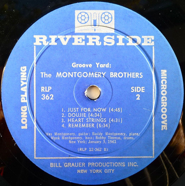 The Montgomery Brothers ~ Groove Yard (Vinyl) - Djungel & Jazz