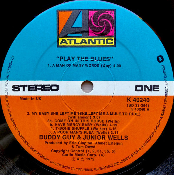Buddy Guy & Junior Wells ~ Play The Blues (Vinyl) - Djungel & Jazz