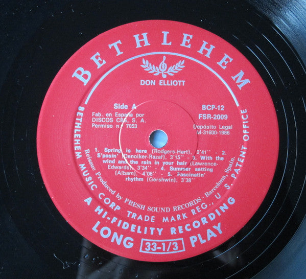 Don Elliott ~ Mellophone (Vinyl) - Djungel & Jazz