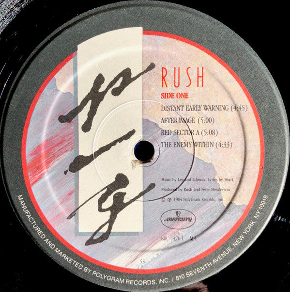 Rush ~ Grace Under Pressure (Vinyl) - Djungel & Jazz