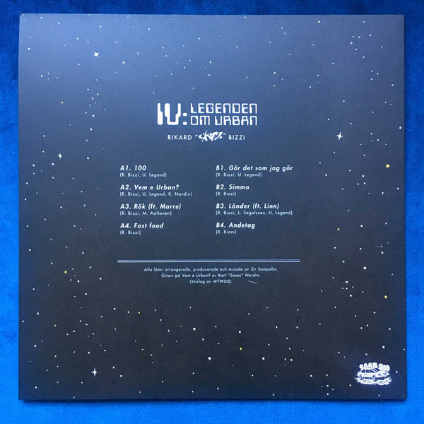 Rikard "Skizz" Bizzi ~ IV: Legenden Om Urban (Vinyl) - Djungel & Jazz